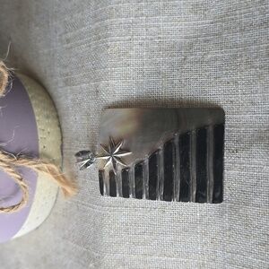 925 Silver Accents~Mother Of Pearl~Pendant~NWOT